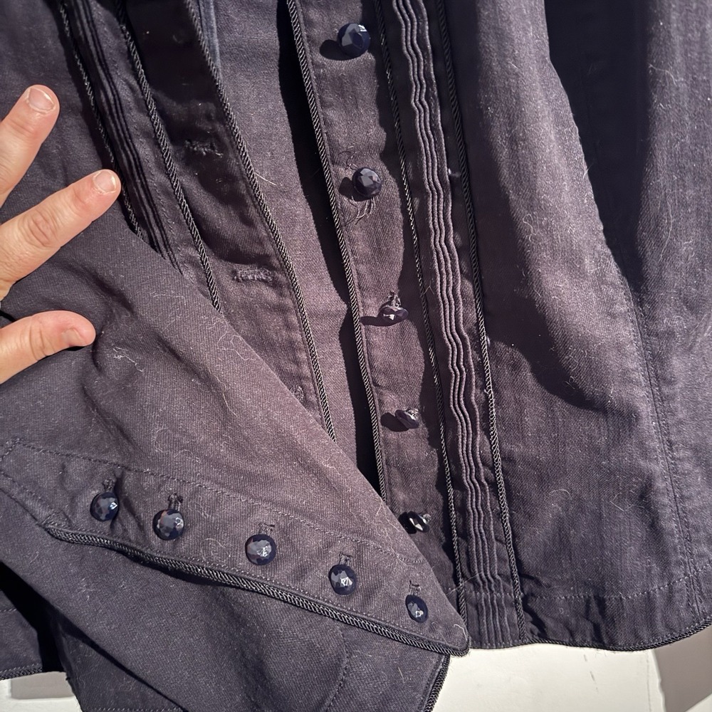 Ralph Lauren Jeans Company XL Military Jacket Steampunk Victorian Whimsigoth - Picture 3 of 4